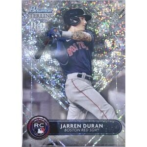 2022 Bowman Sterling - Rookies Jarren Duran #BSR-6 Speckle Refractor #/99